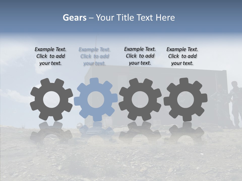 Hand Old Assist PowerPoint Template