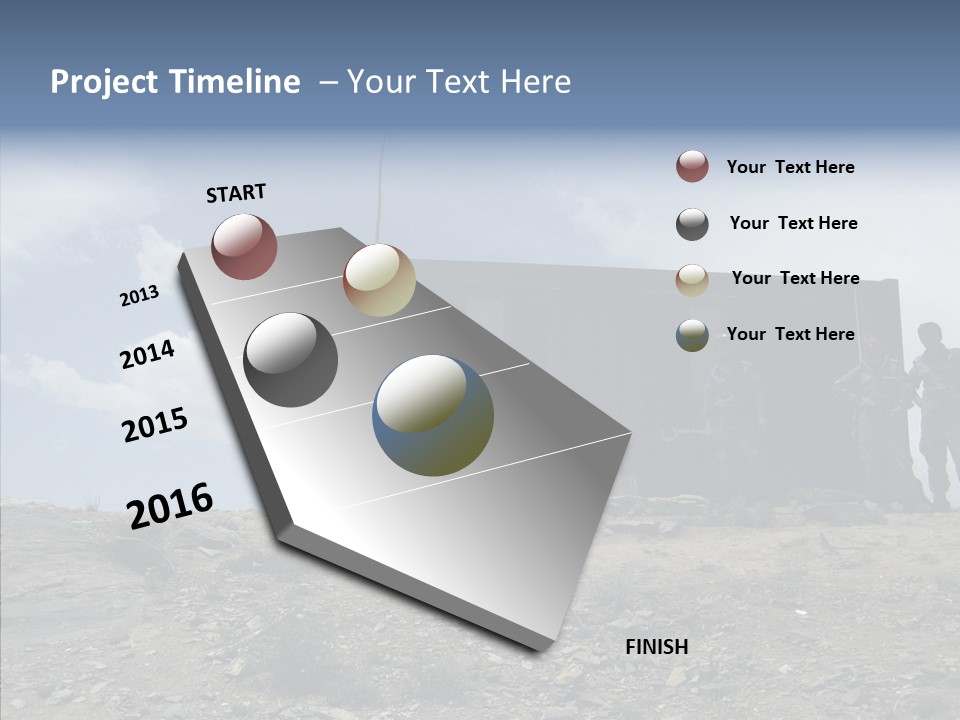 Hand Old Assist PowerPoint Template