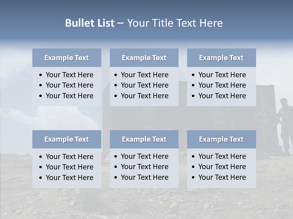 Hand Old Assist PowerPoint Template