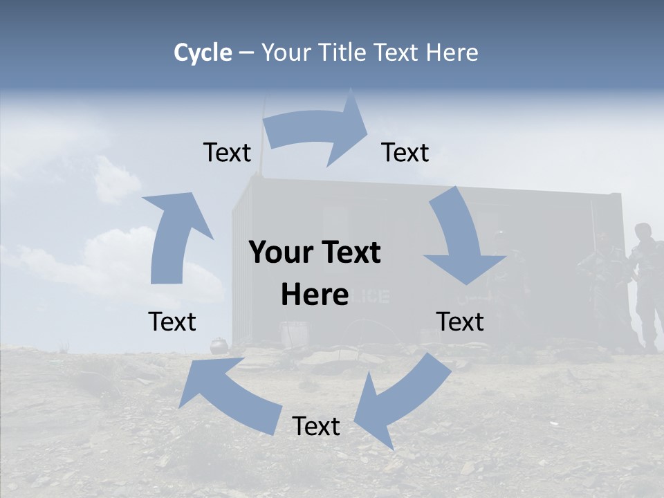 Hand Old Assist PowerPoint Template