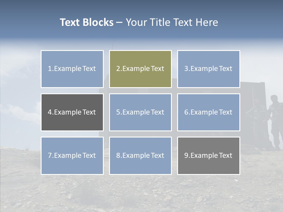 Hand Old Assist PowerPoint Template