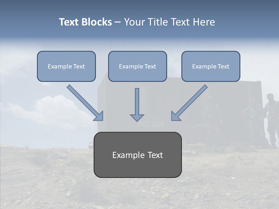 Hand Old Assist PowerPoint Template