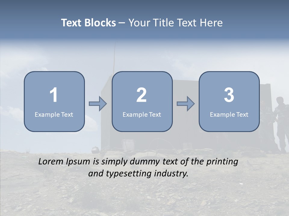 Hand Old Assist PowerPoint Template