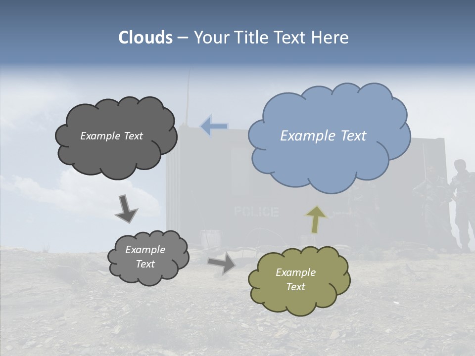 Hand Old Assist PowerPoint Template