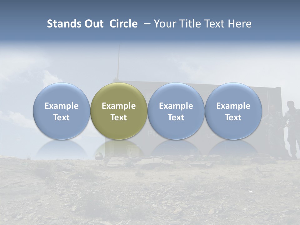 Hand Old Assist PowerPoint Template