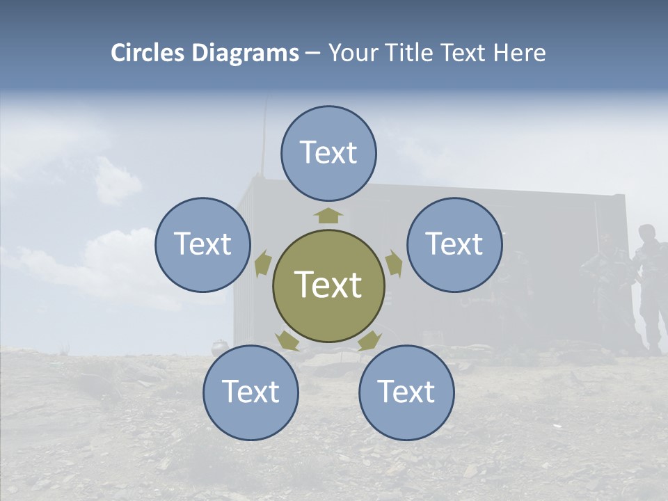 Hand Old Assist PowerPoint Template