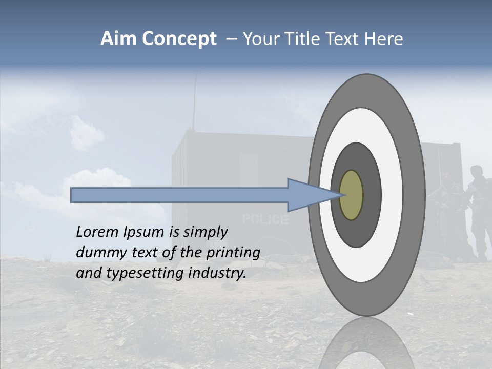 Hand Old Assist PowerPoint Template