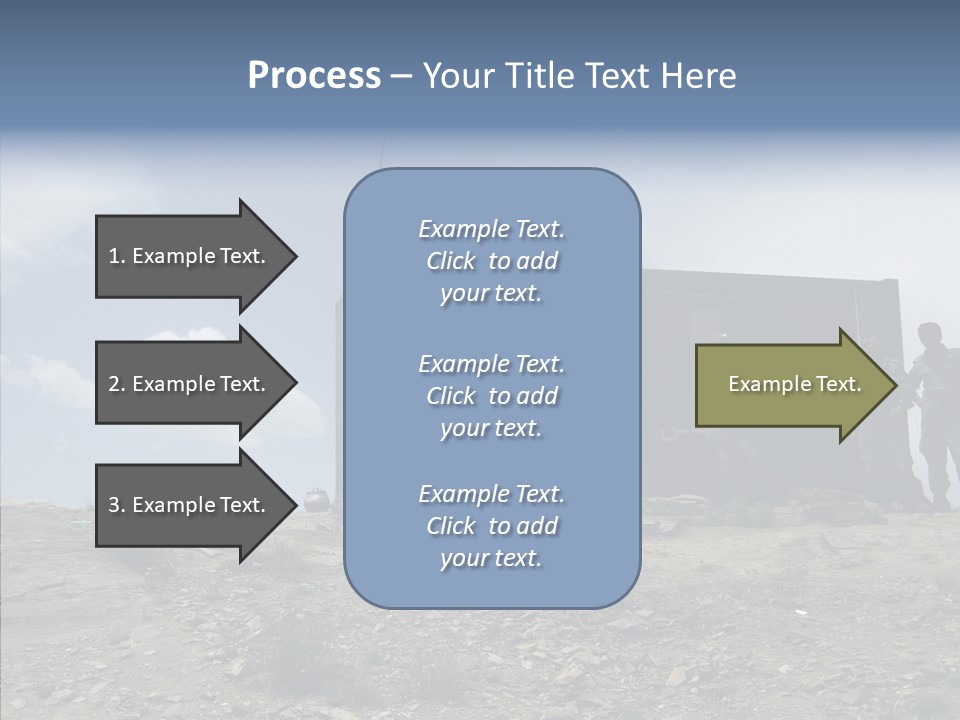 Hand Old Assist PowerPoint Template