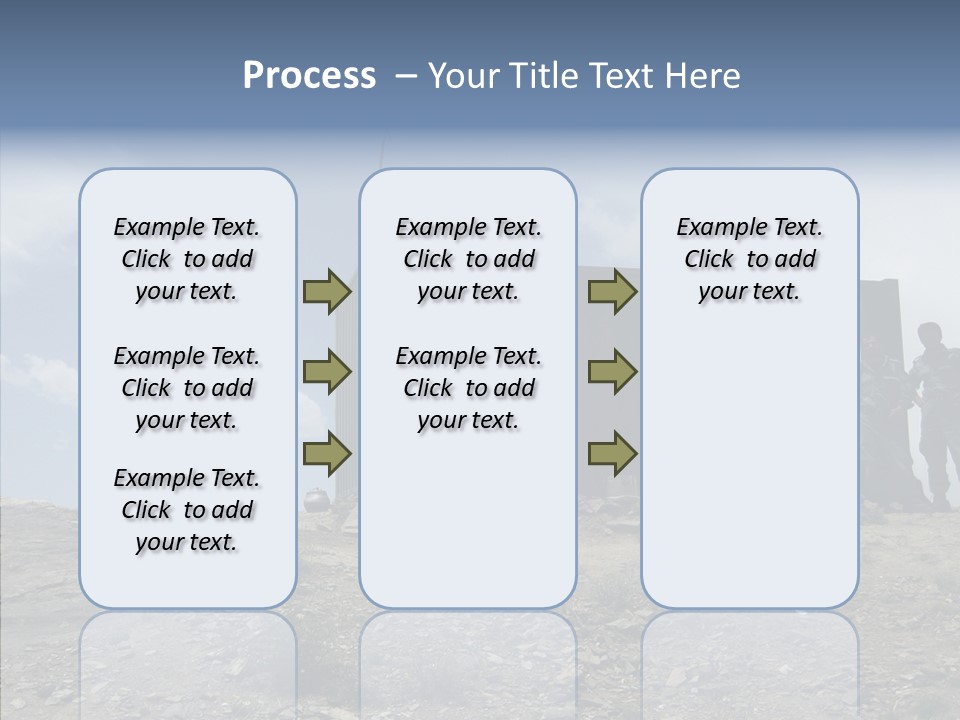 Hand Old Assist PowerPoint Template