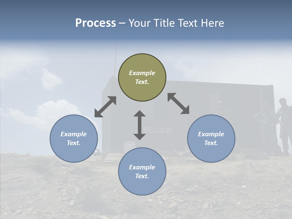 Hand Old Assist PowerPoint Template