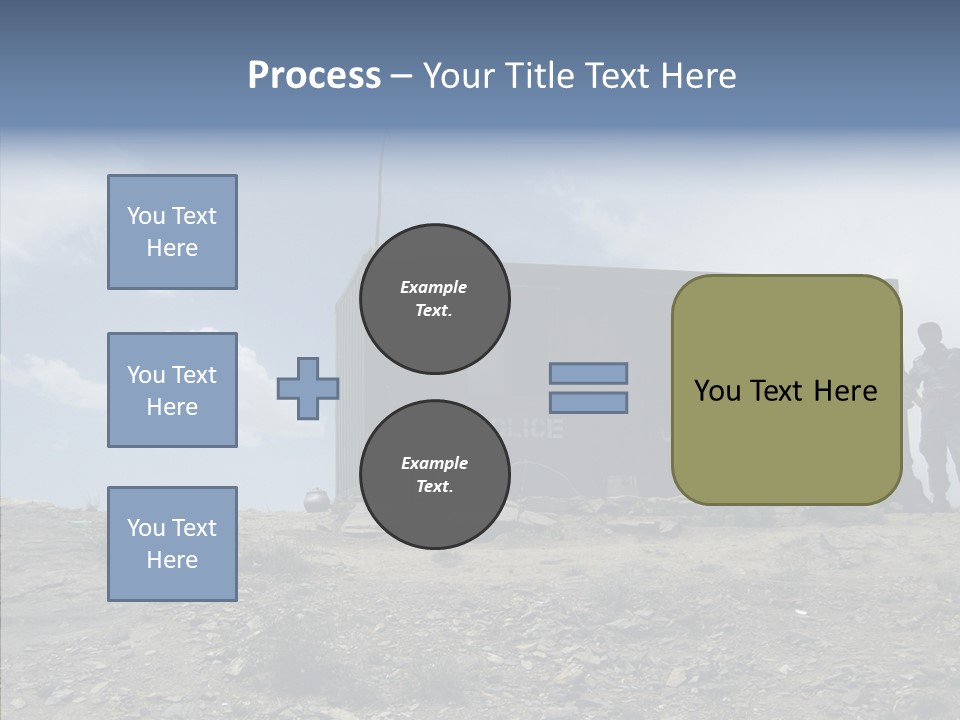 Hand Old Assist PowerPoint Template