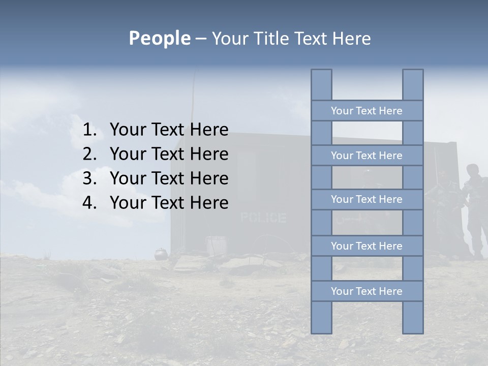 Hand Old Assist PowerPoint Template