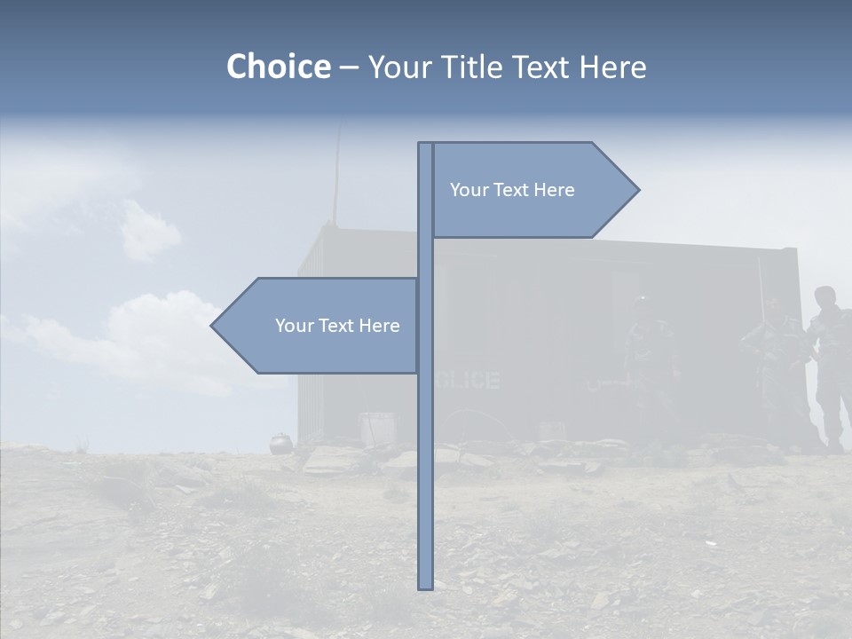 Hand Old Assist PowerPoint Template