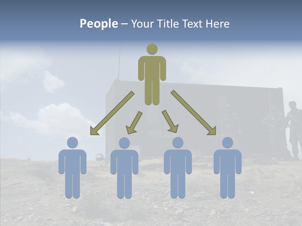 Hand Old Assist PowerPoint Template