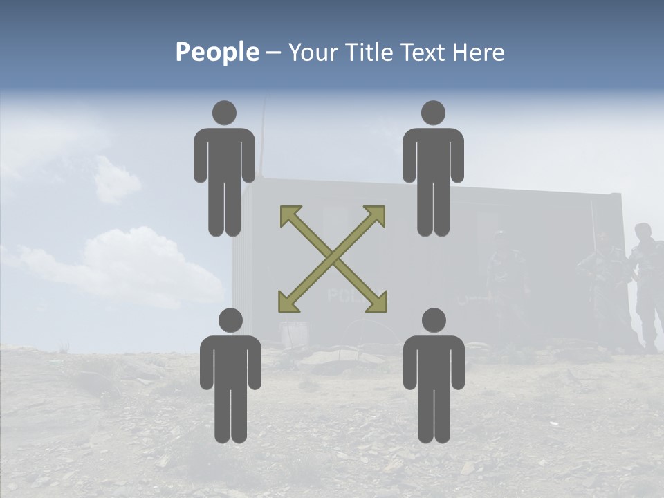 Hand Old Assist PowerPoint Template