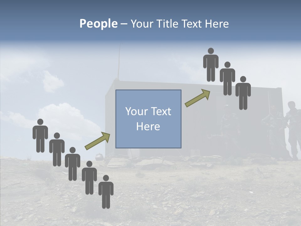 Hand Old Assist PowerPoint Template