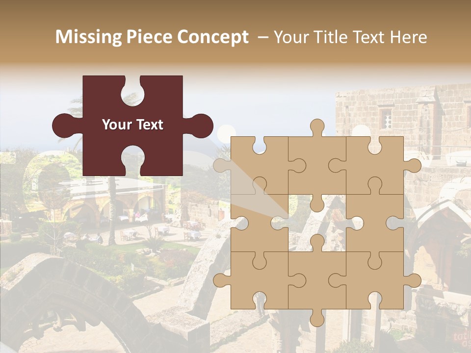 Hand Elder Two PowerPoint Template