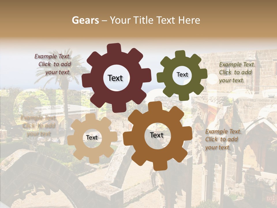 Hand Elder Two PowerPoint Template