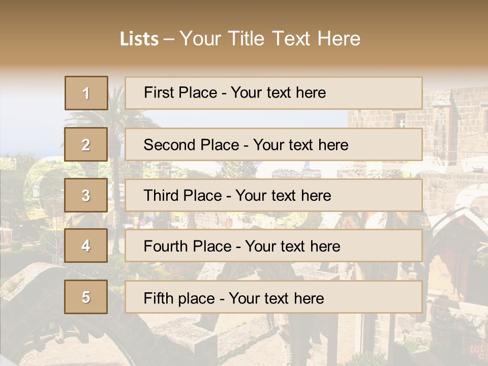 Hand Elder Two PowerPoint Template