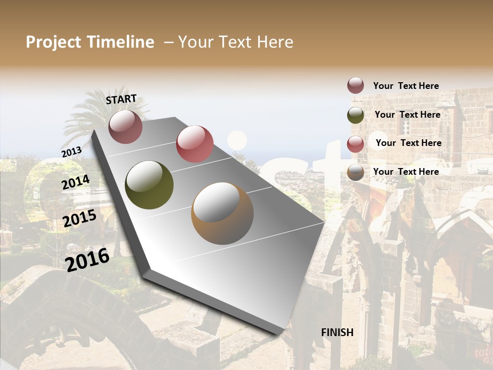 Hand Elder Two PowerPoint Template