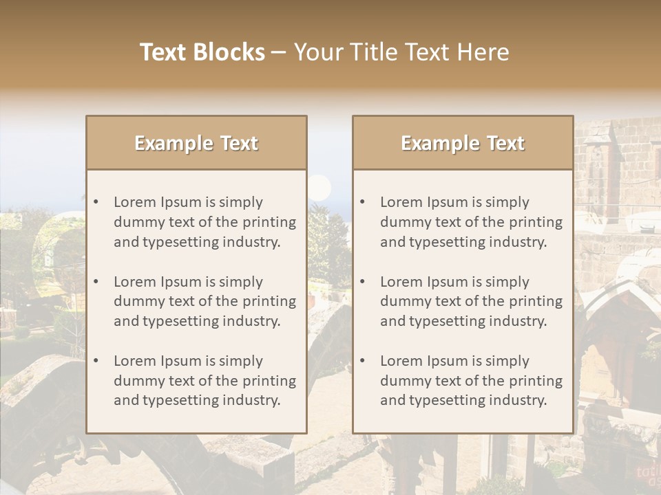 Hand Elder Two PowerPoint Template
