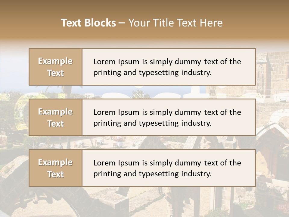 Hand Elder Two PowerPoint Template