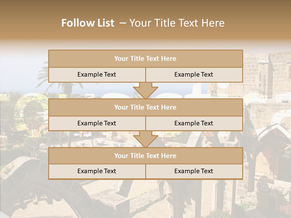 Hand Elder Two PowerPoint Template