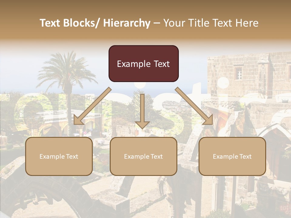 Hand Elder Two PowerPoint Template