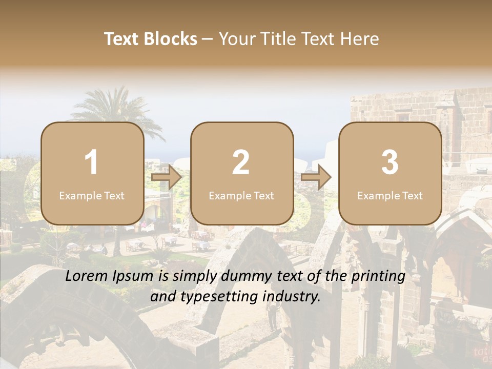 Hand Elder Two PowerPoint Template