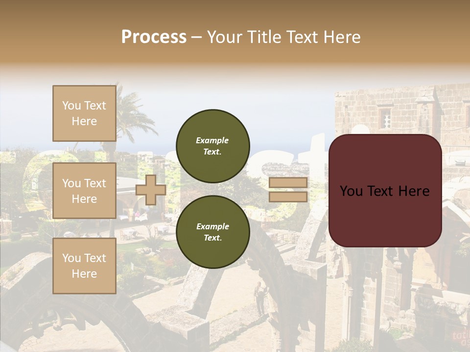 Hand Elder Two PowerPoint Template