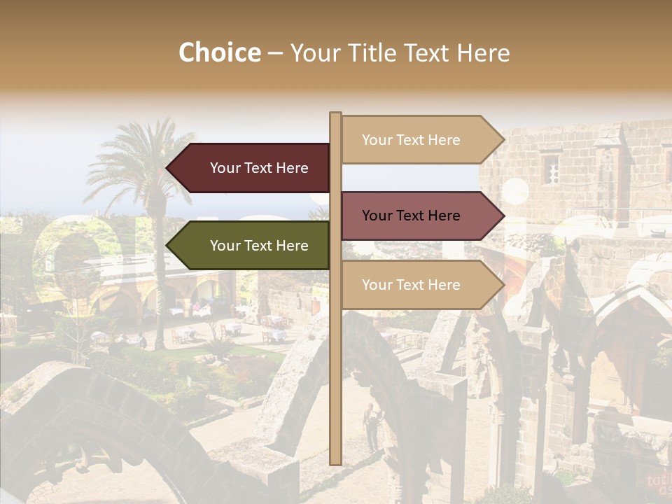 Hand Elder Two PowerPoint Template