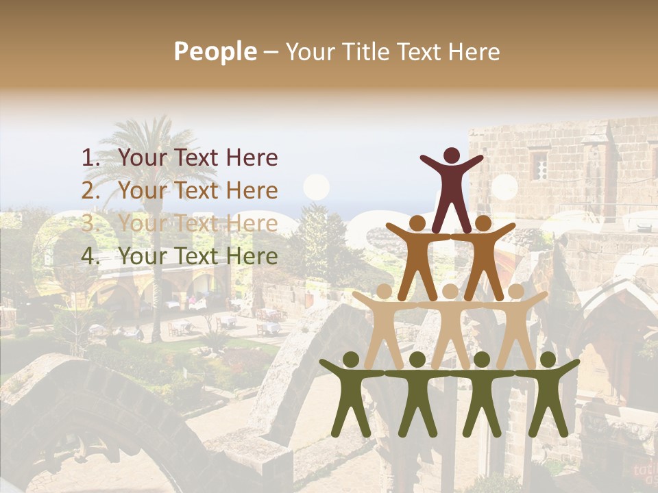 Hand Elder Two PowerPoint Template