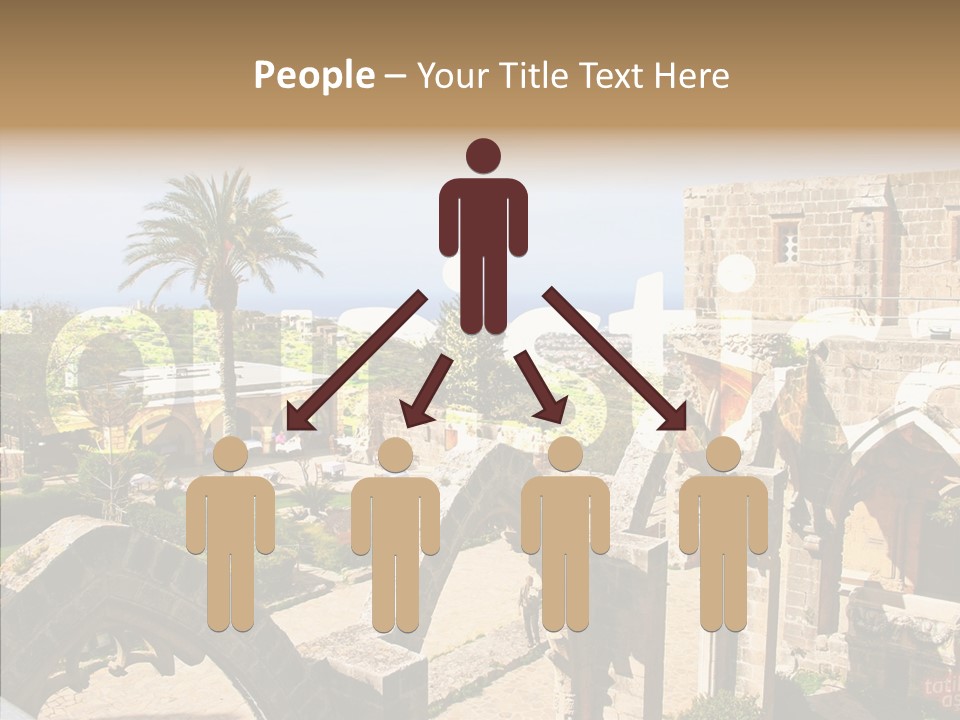 Hand Elder Two PowerPoint Template