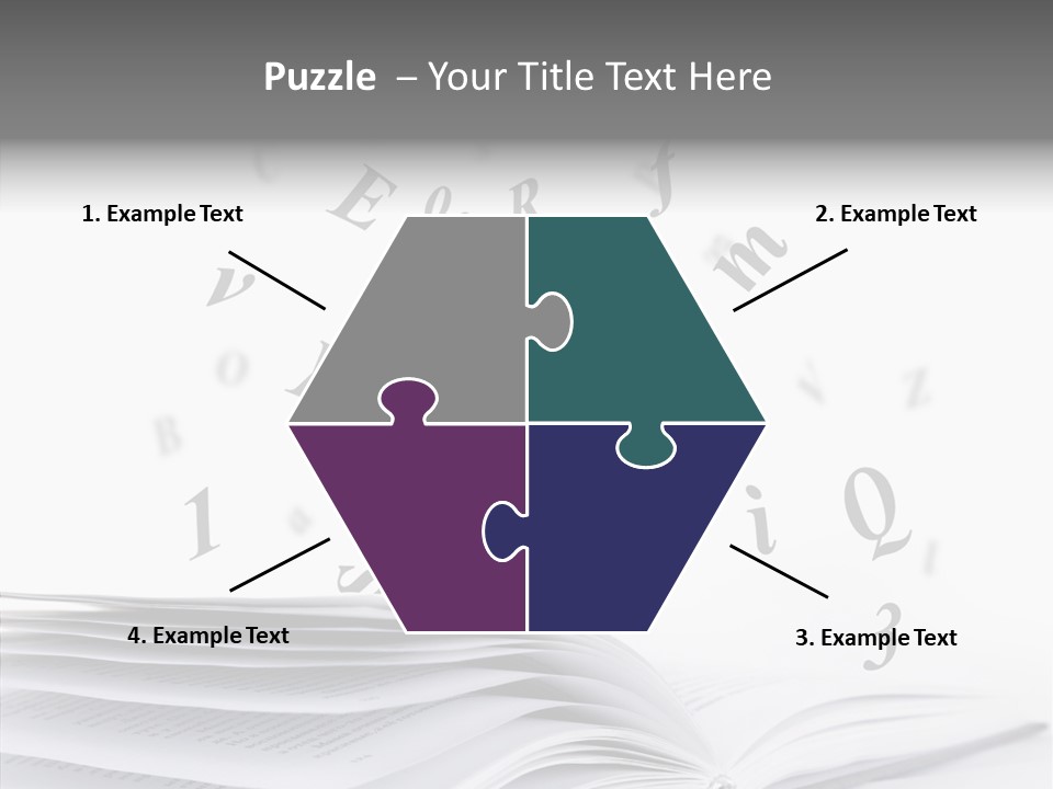 Elderly White Old PowerPoint Template