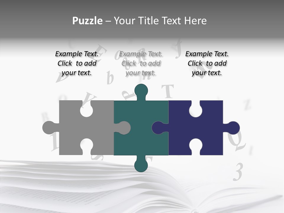 Elderly White Old PowerPoint Template