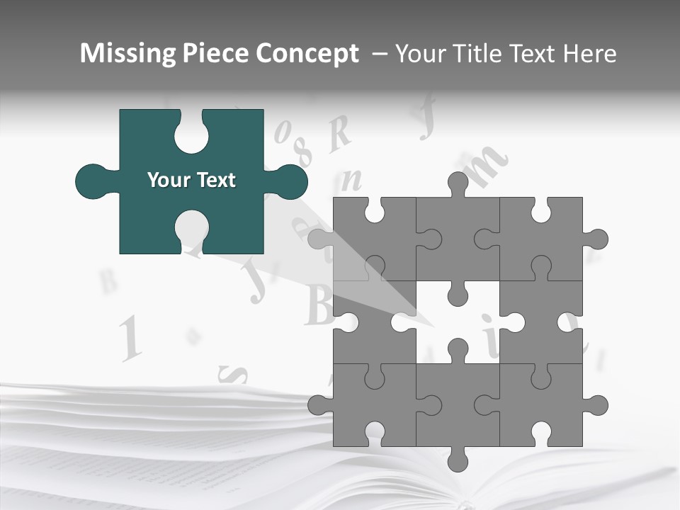 Elderly White Old PowerPoint Template