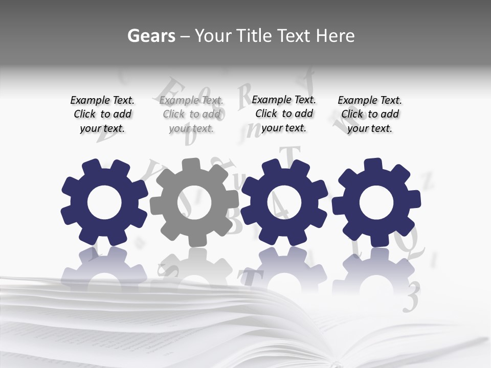 Elderly White Old PowerPoint Template