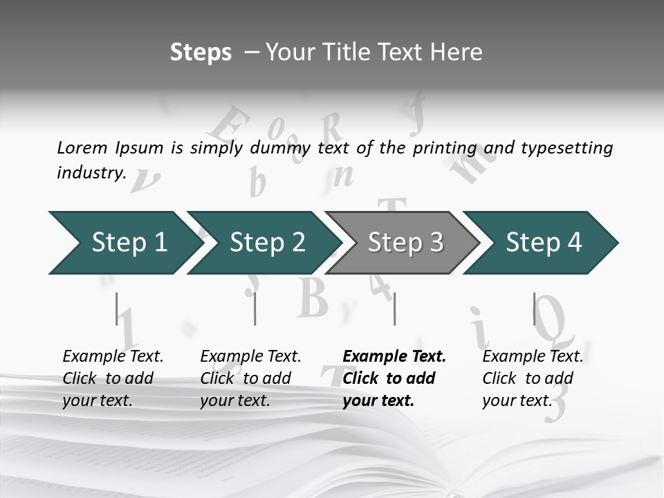 Elderly White Old PowerPoint Template
