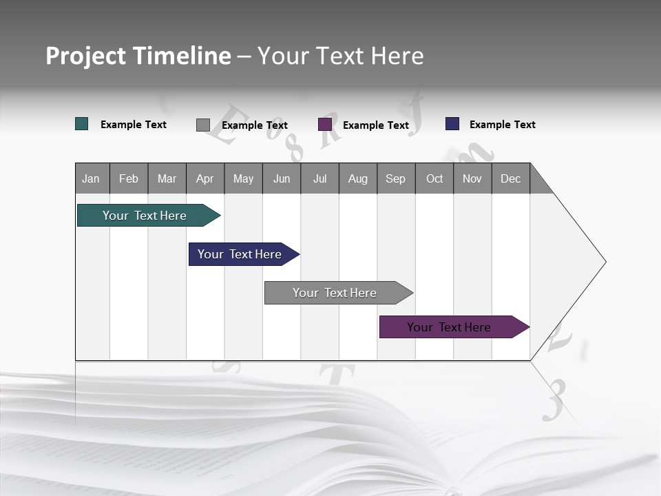 Elderly White Old PowerPoint Template