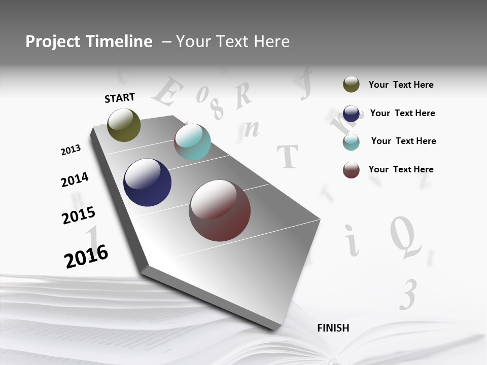 Elderly White Old PowerPoint Template
