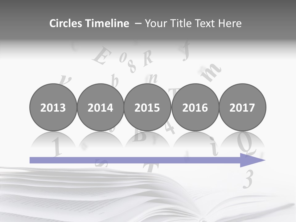 Elderly White Old PowerPoint Template