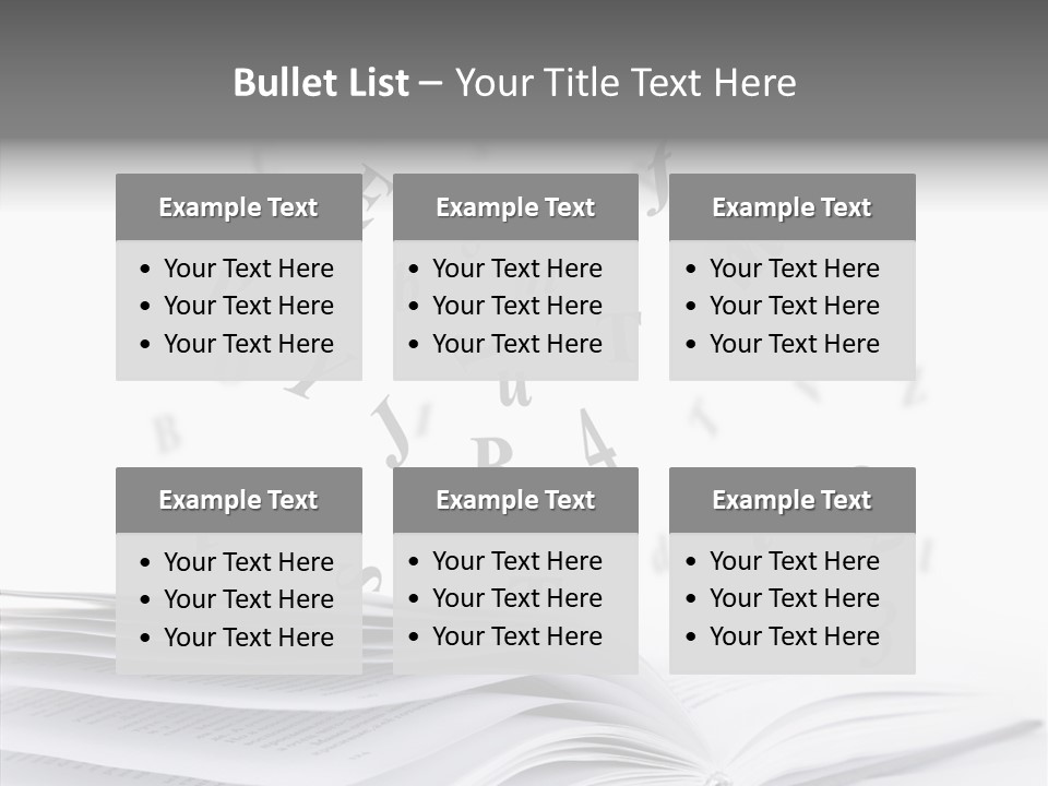 Elderly White Old PowerPoint Template