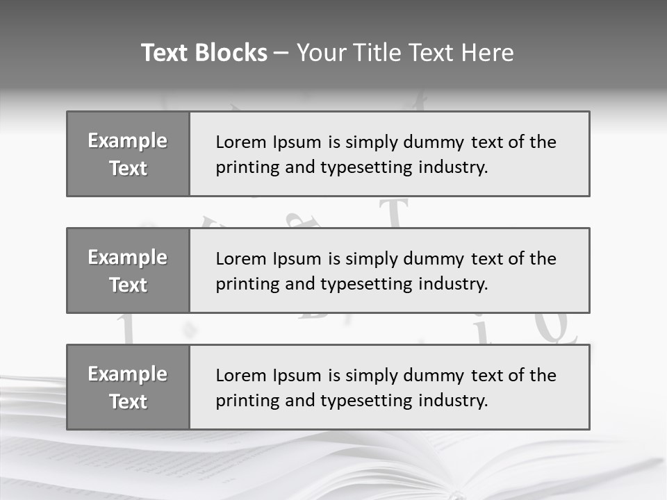 Elderly White Old PowerPoint Template