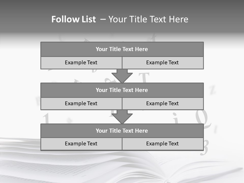 Elderly White Old PowerPoint Template