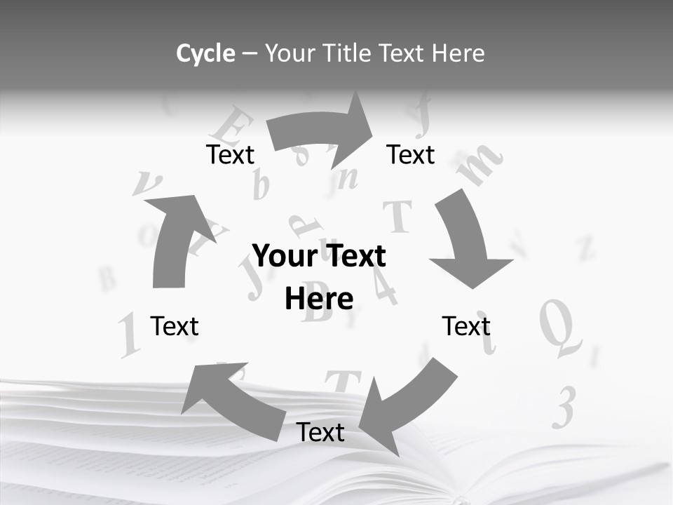 Elderly White Old PowerPoint Template