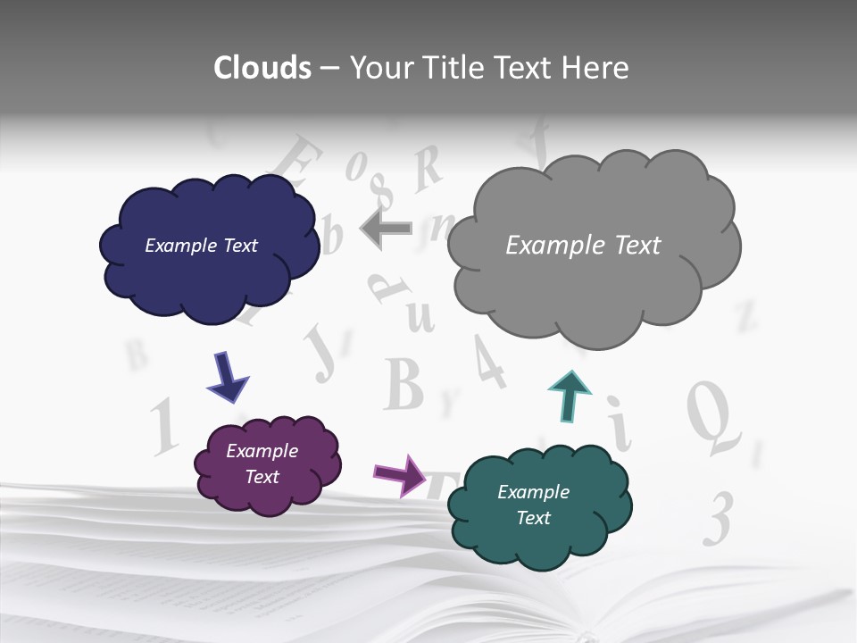 Elderly White Old PowerPoint Template