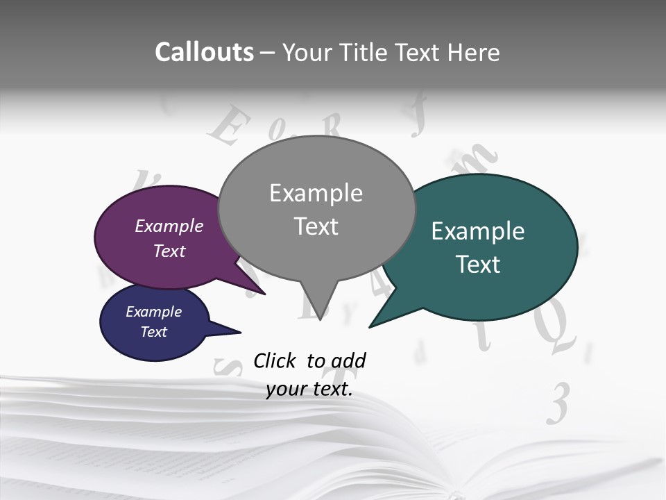 Elderly White Old PowerPoint Template