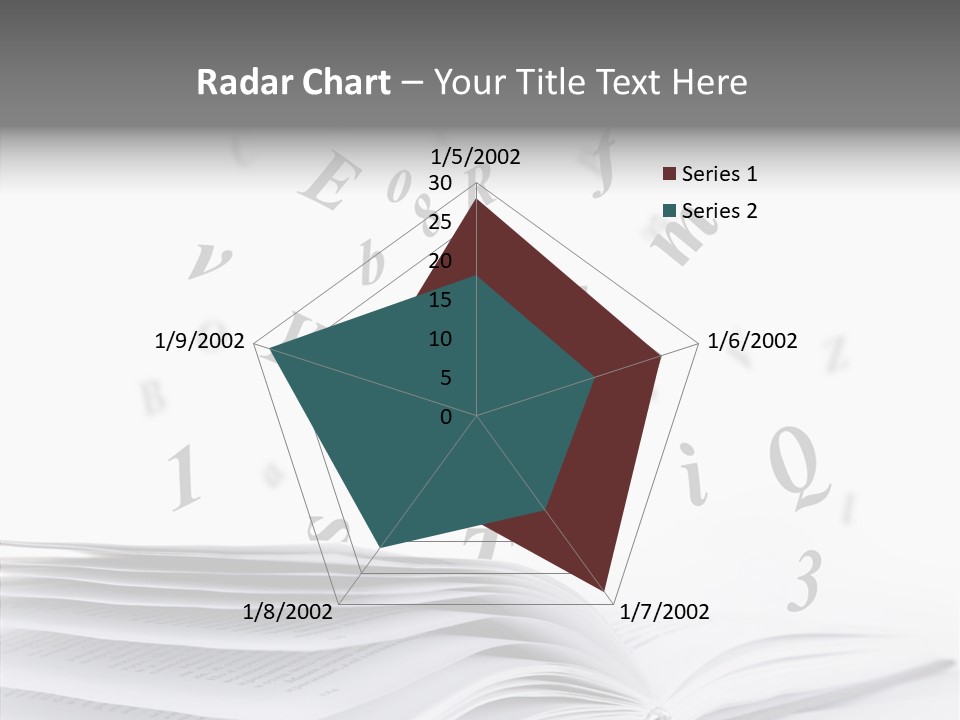 Elderly White Old PowerPoint Template