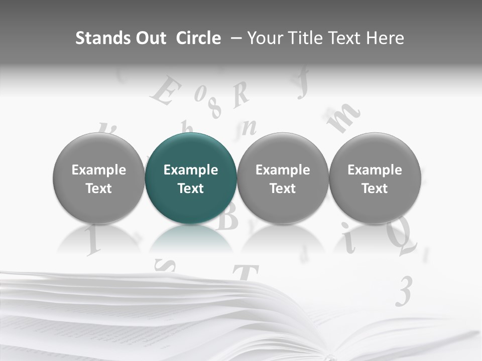 Elderly White Old PowerPoint Template