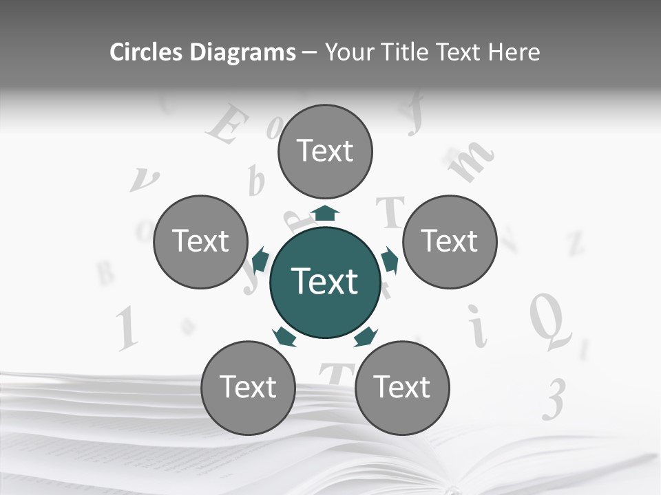 Elderly White Old PowerPoint Template